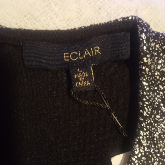 Eclair black and silver party dress - Picture 5 of 8